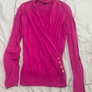 Hot pink sweater